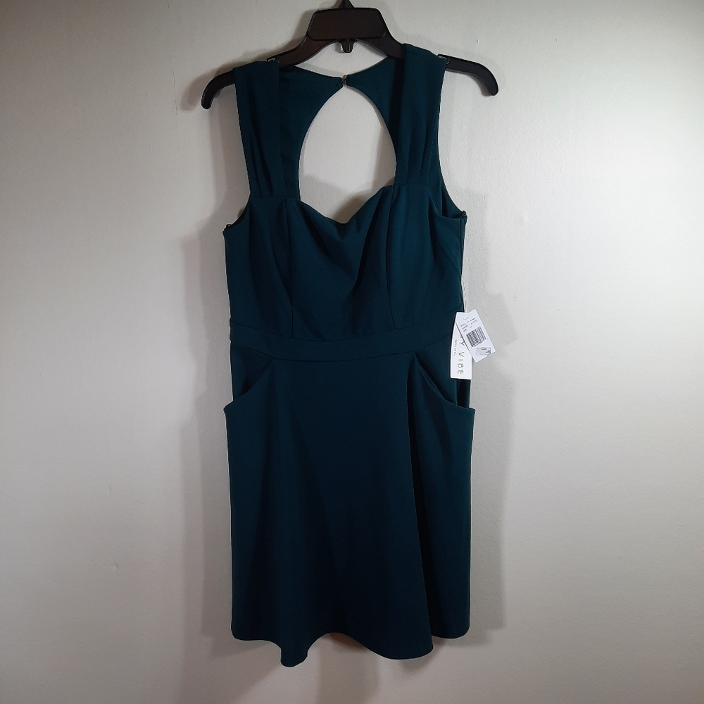 NWT City Vibes LT. Hunter  slvless dress  Sz  11